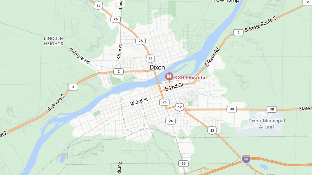 dixon roofing service area map